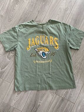 H&M Jacksonville Jaguars Olive Green Graphic Tee
